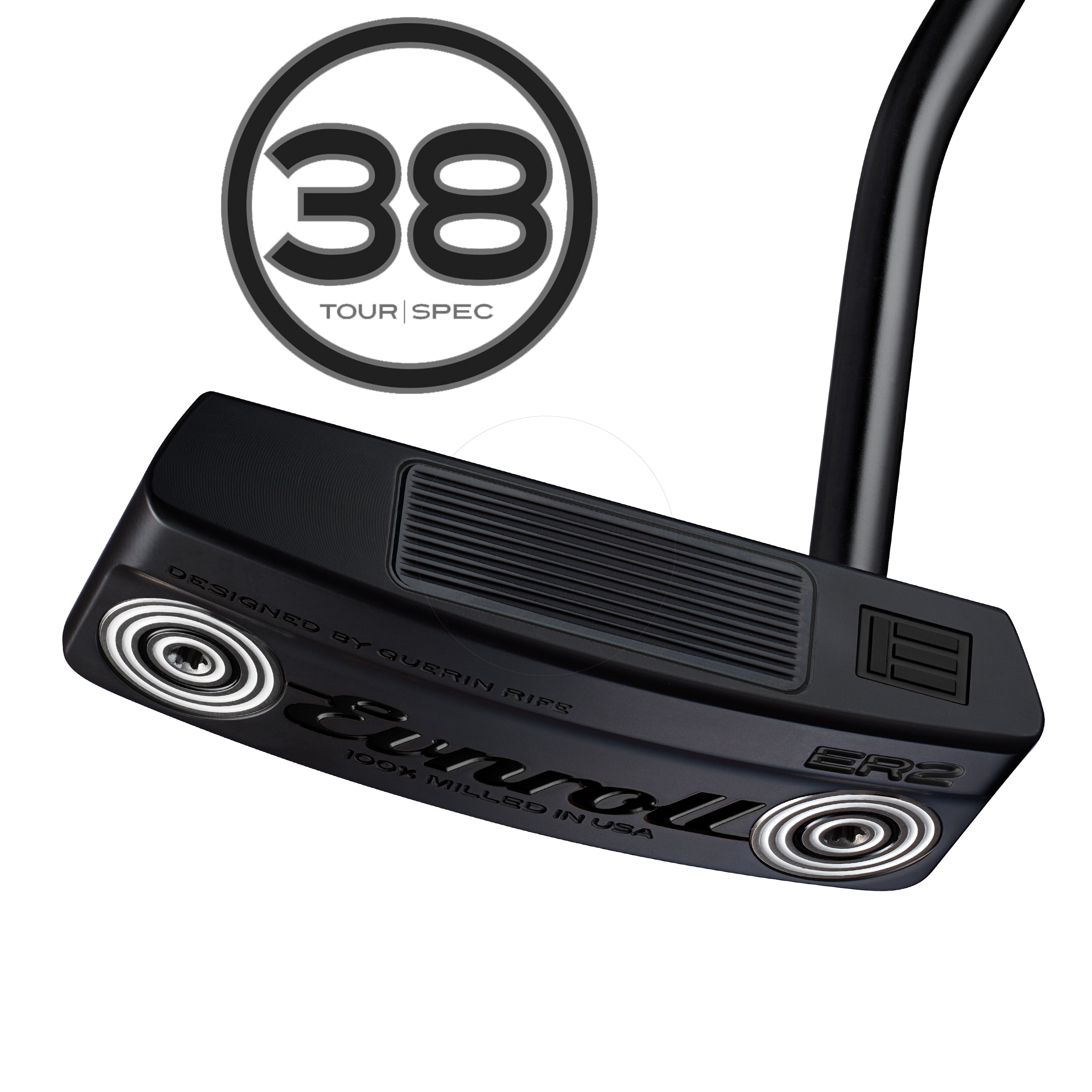 Evnroll 38 Tour Spec ER2 Blade Putter - Triple Black