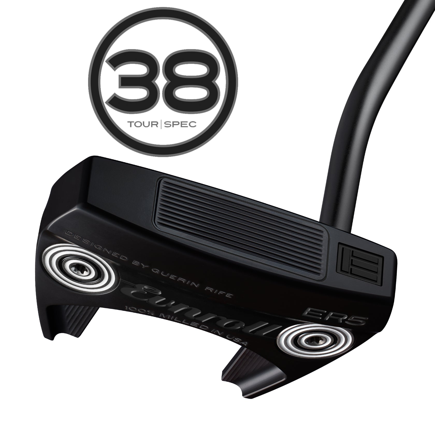 Evnroll 38 Tour Spec ER5 Mallet Putter - Triple Black